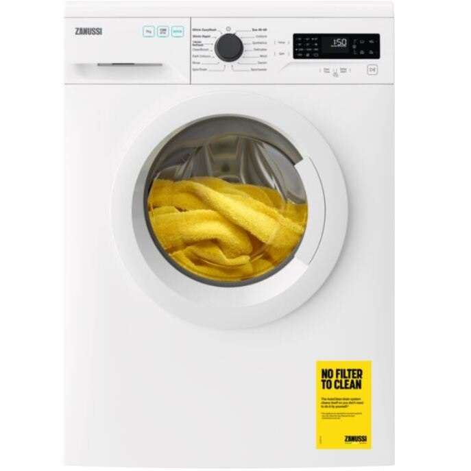Zanussi ZWF725B4PW Freestanding Washing Machine